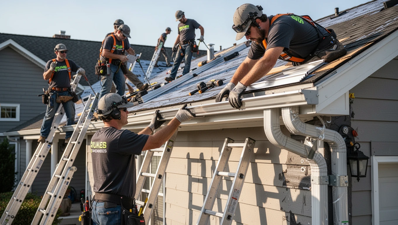 Seamless Gutter Installation